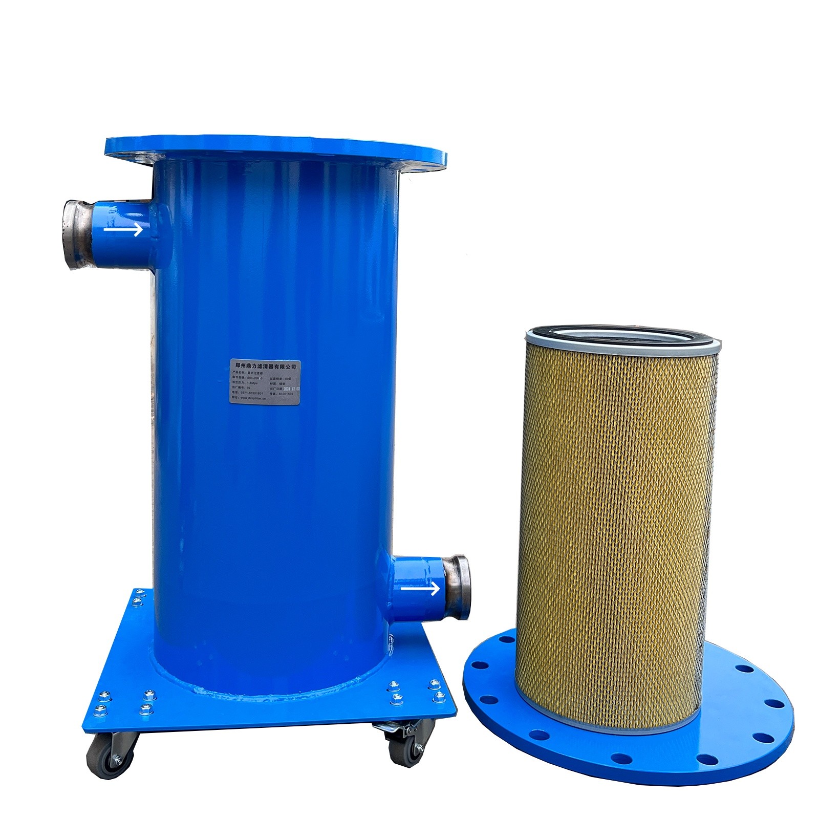 DN 80 Industry Flange Strainer Basket Filter Strainer