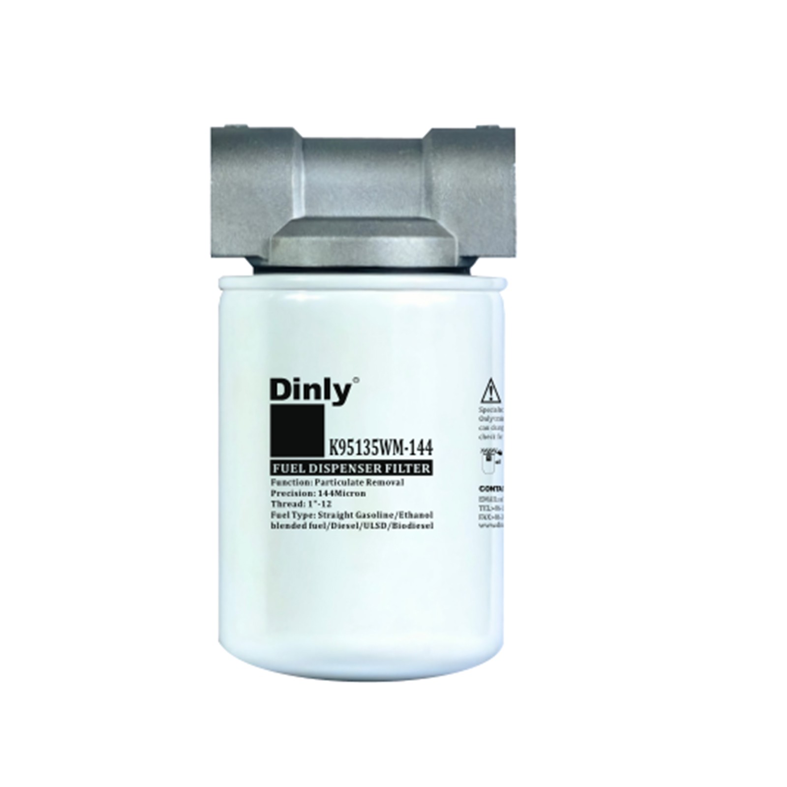 K95135WM-144 Fuel Dispenser Filter with Steel Core