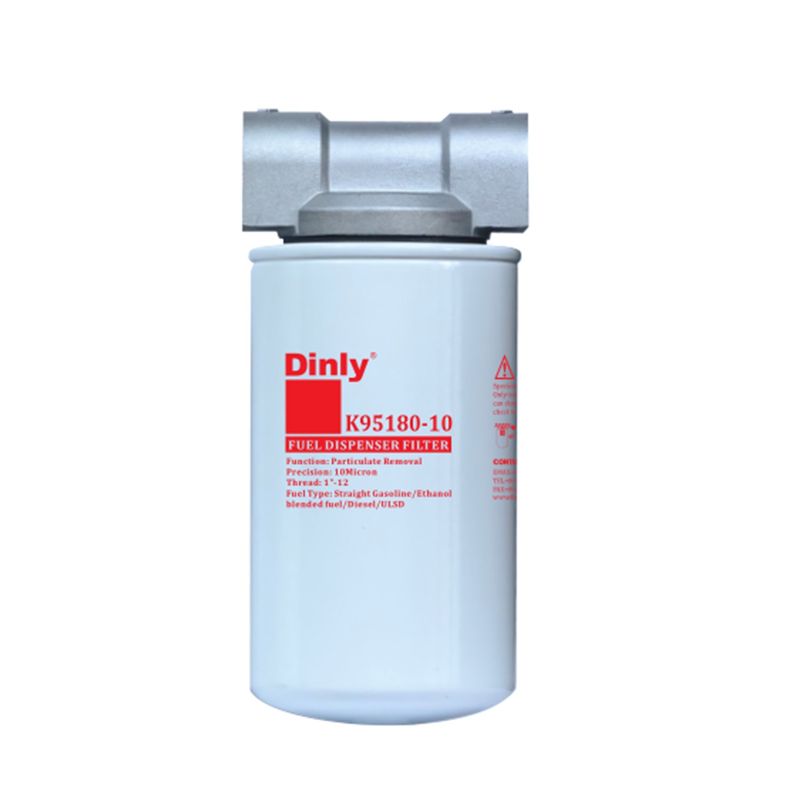 K95180-10 Hi-Flow Fuel Particulate Dispenser Filter 10 Micron Fuel Filter for Petrol Station