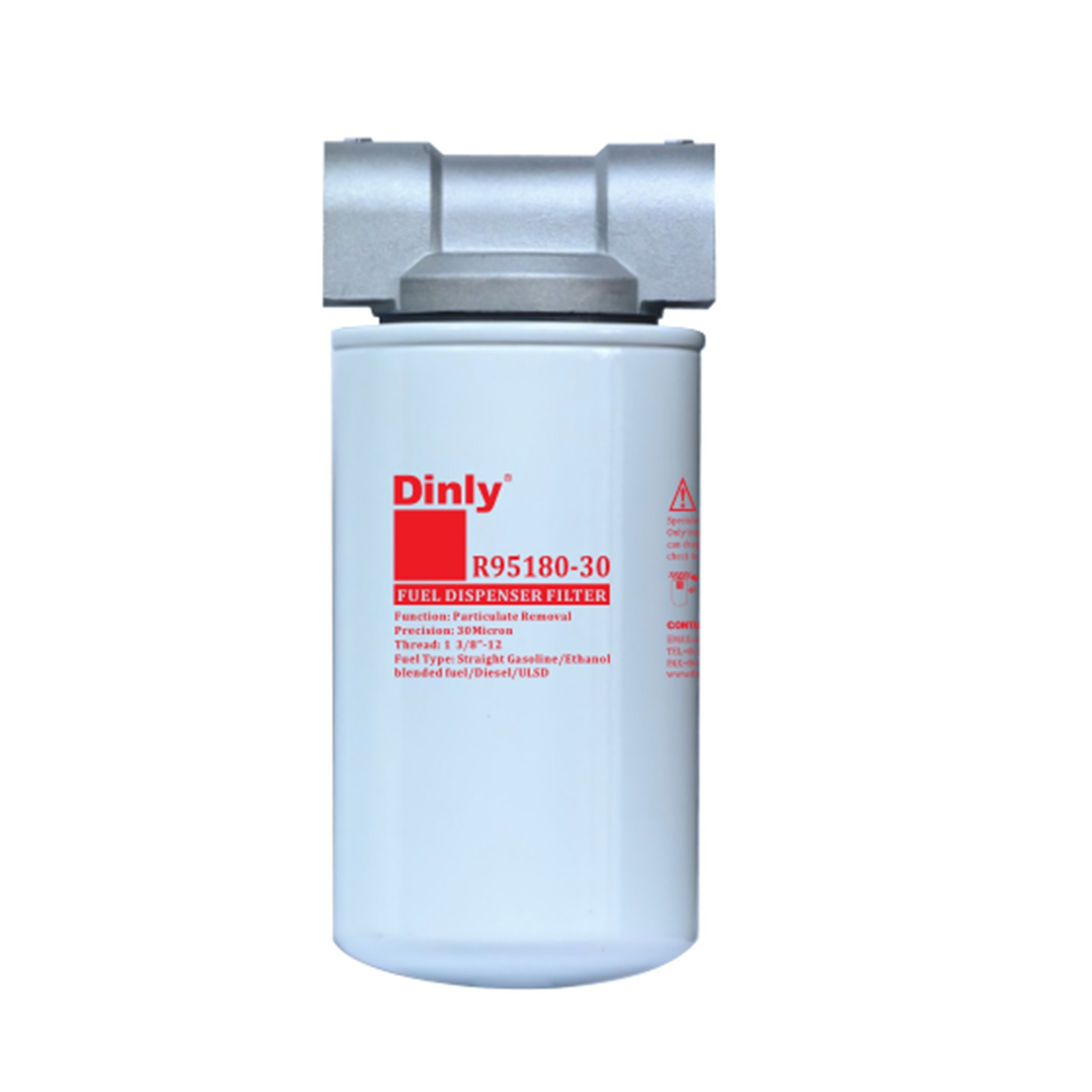 R95180-30 Fuel Filter Kit Fuel Dispenser Filter with Adapter
