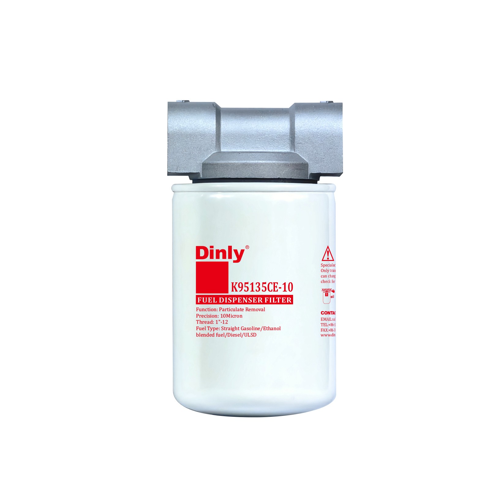 Dinly K95135CE-10 Fuel Dispenser Filter for Gas Station