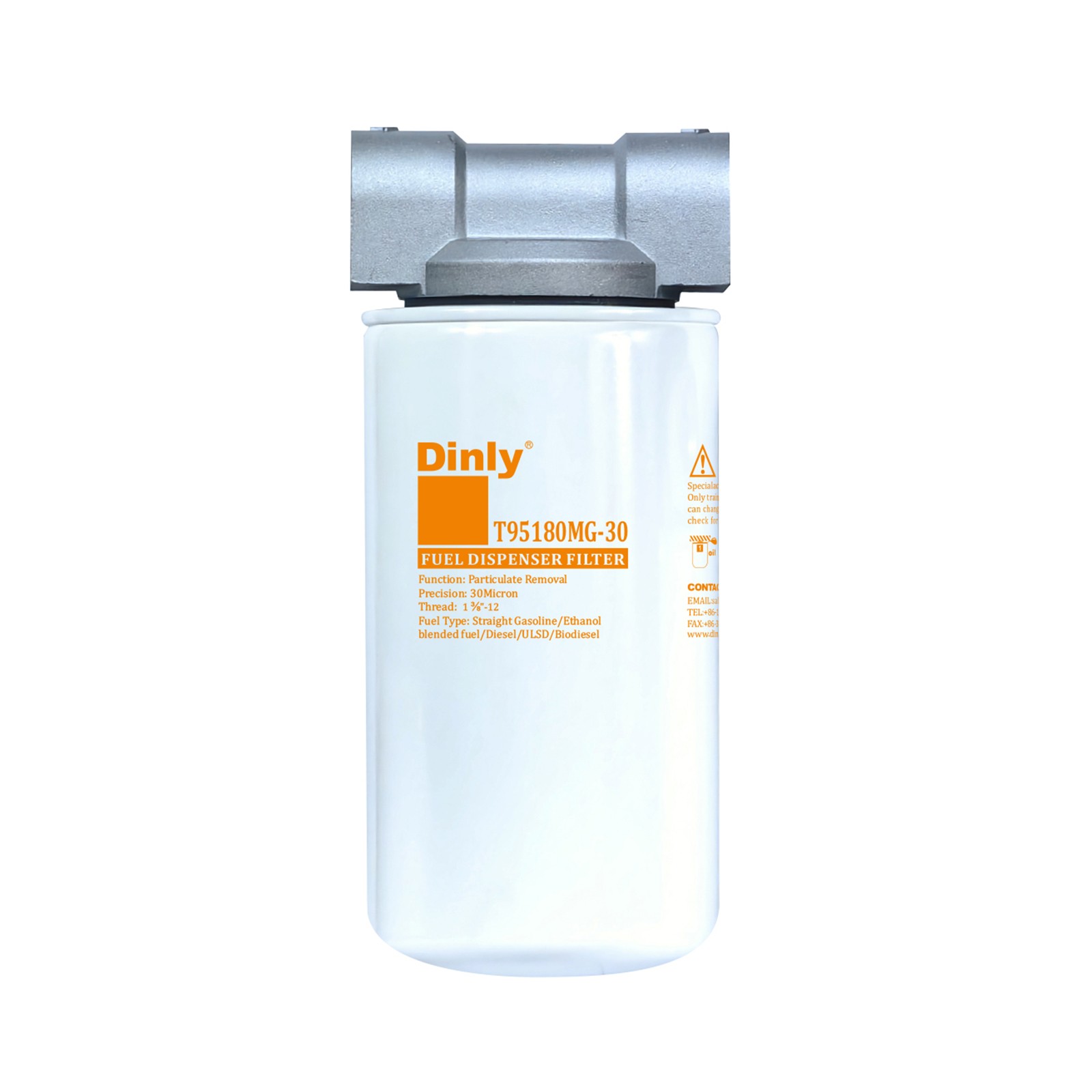 T95180MG-30 Fuel Dispenser Filter with 50004 Adaptor