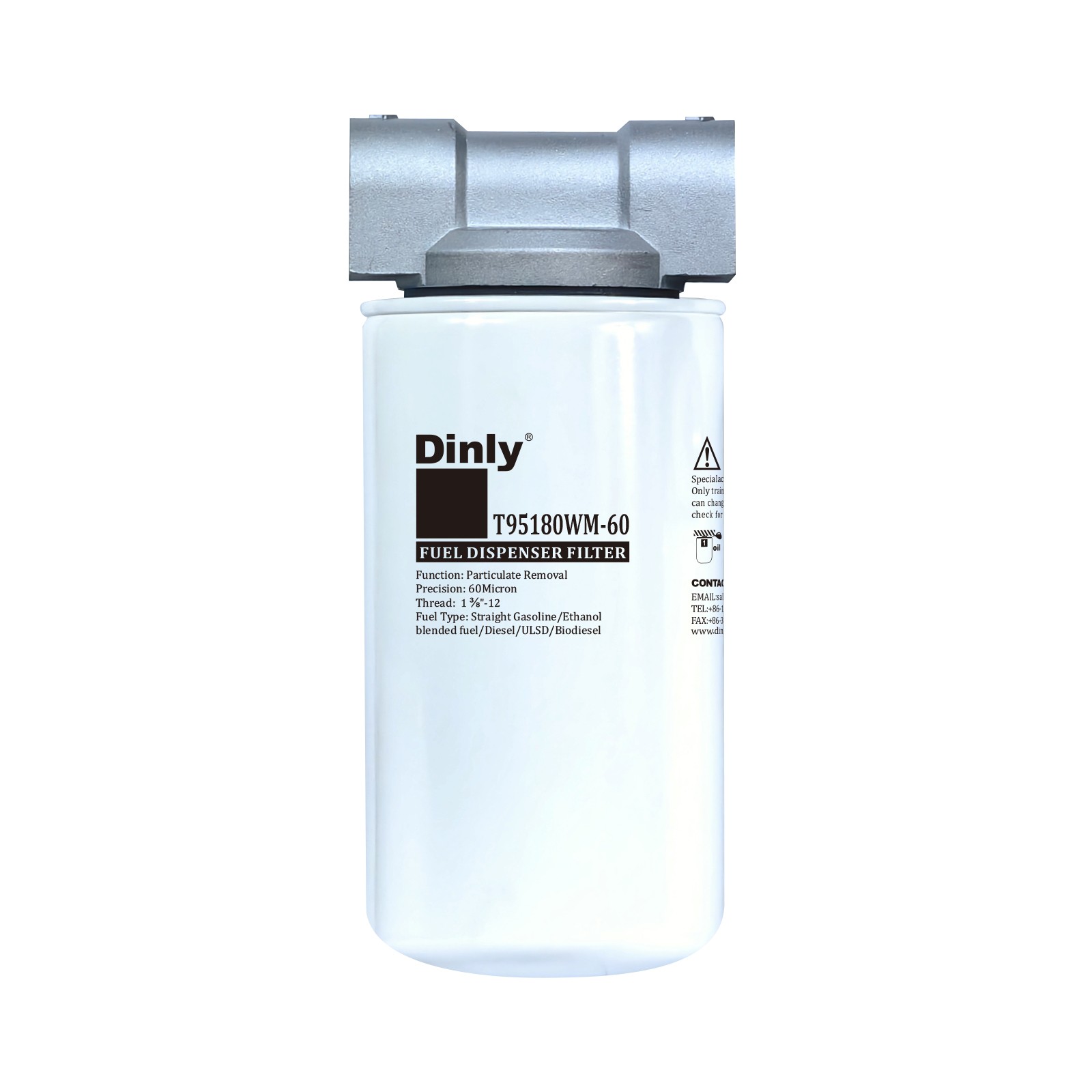 T95180WM-60 Fuel Dispenser Strainer Oil Diesel Gasoline Filter for Petrol Station