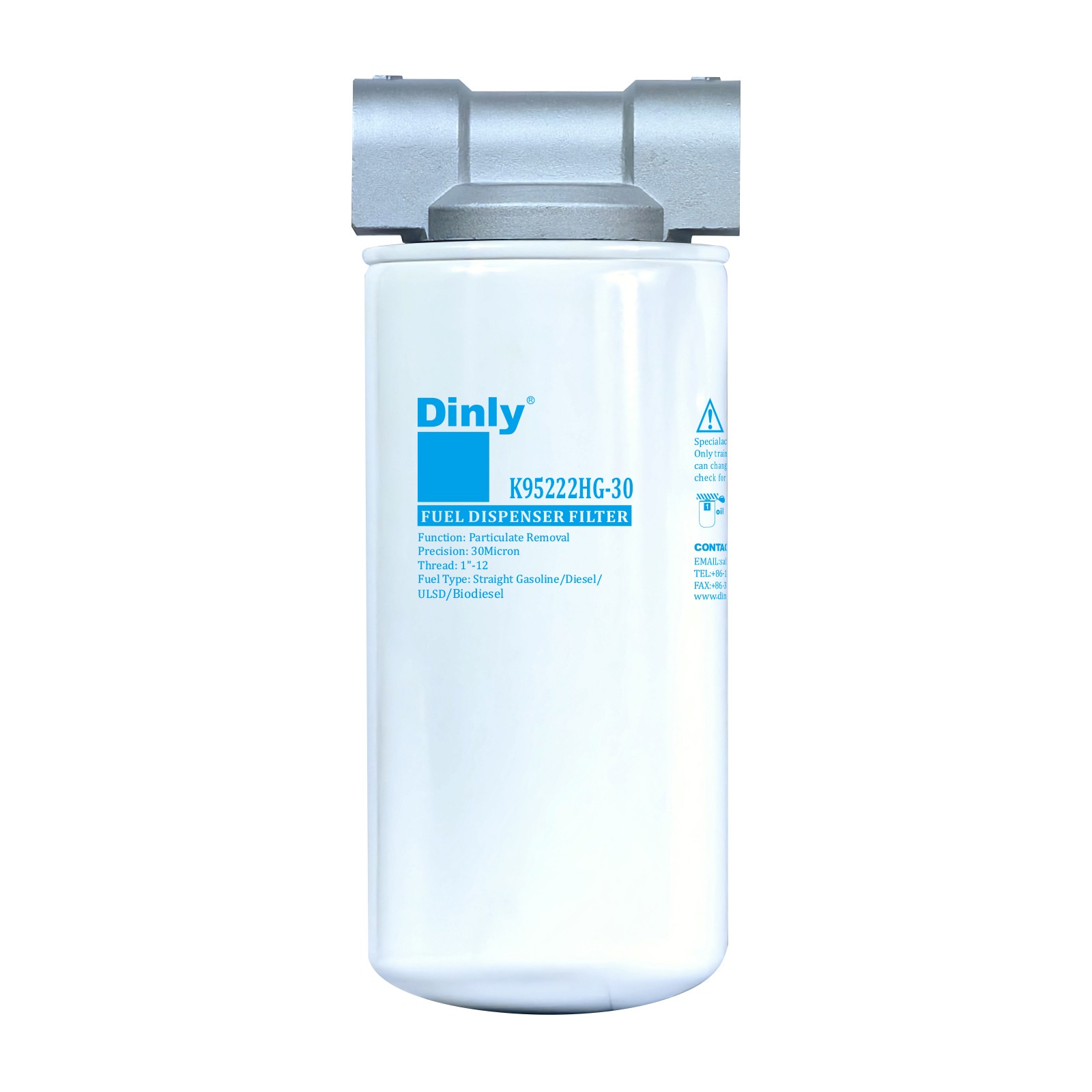 K95222HG-30 Fuel Filter 30 Micron Water Detection Filter